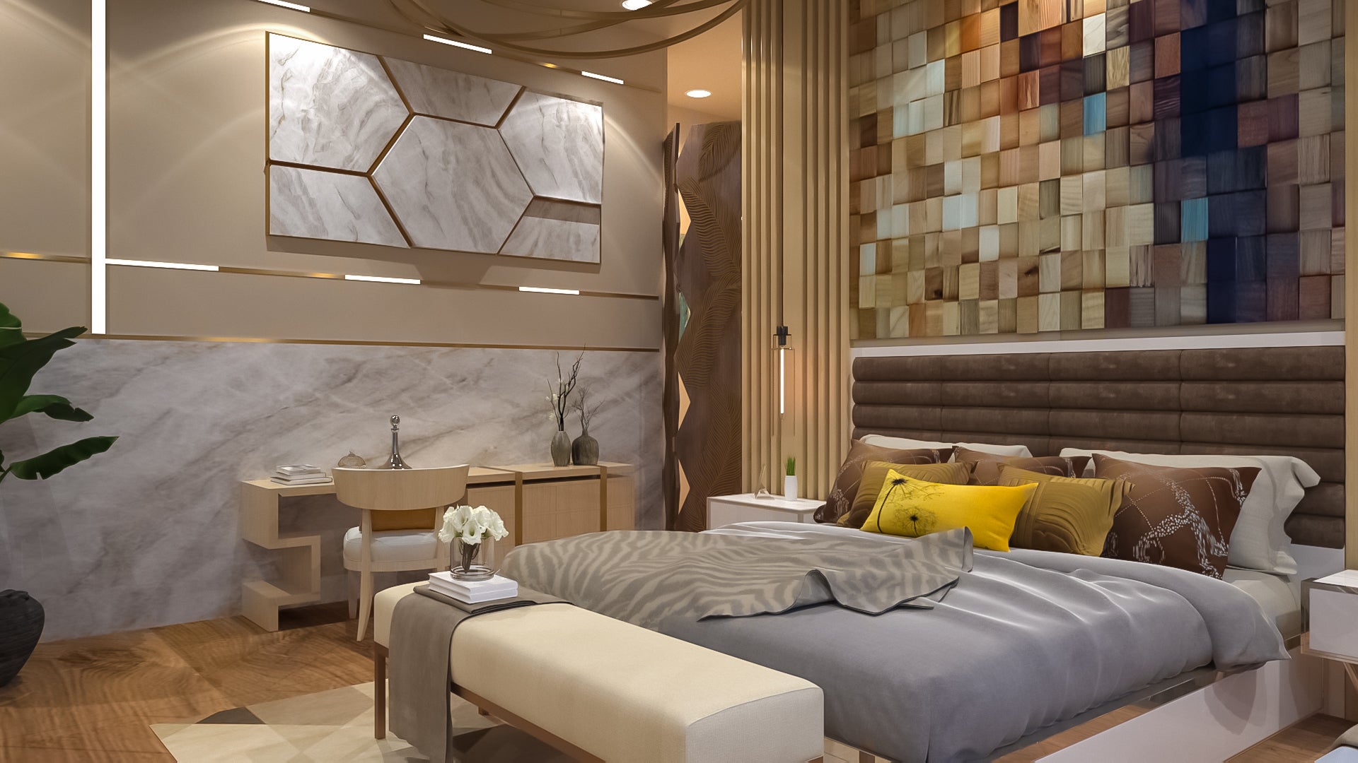 Luxury commercial room